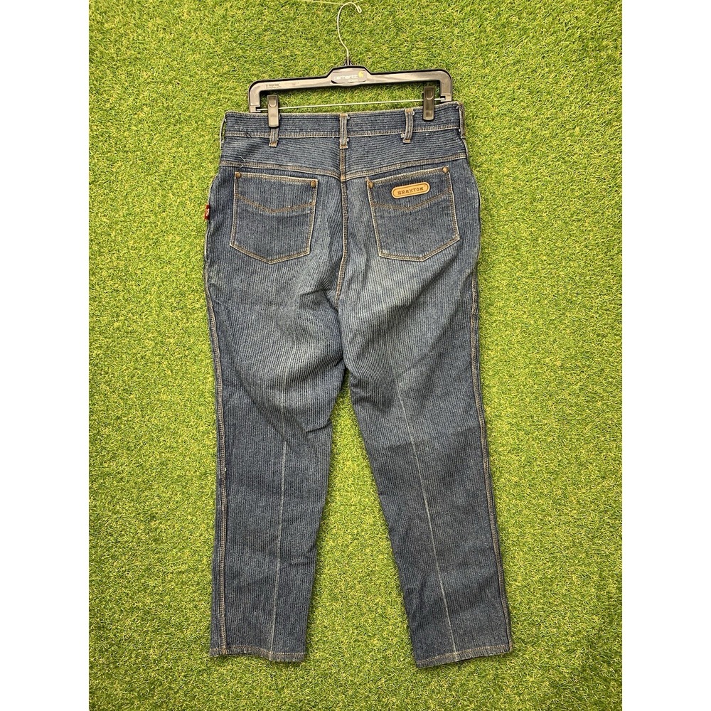 Vintage Braxton Corduroy Jeans Womens 32/16 Ribbed Denim Stretch High Rise 32x28